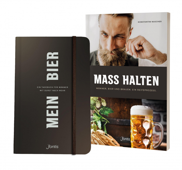 Kniha Paket: Sachbuch "MASS HALTEN" plus Tagebuch "MEIN BIER". 2 Bände 