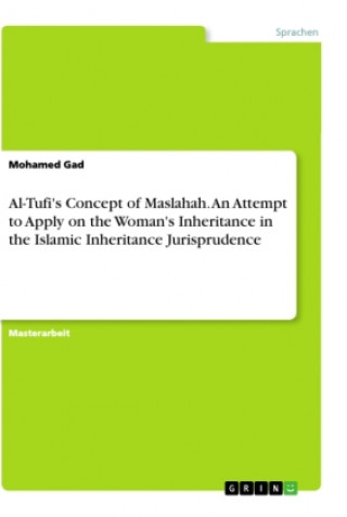 Carte Al-Tufi's Concept of Maslahah. An Attempt to Apply on the Woman's Inheritance in theIslamic Inheritance Jurisprudence 