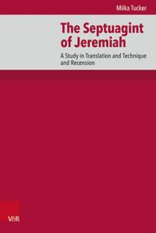 Knjiga Septuagint of Jeremiah 