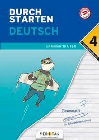 Könyv Durchstarten 4. Klasse - Deutsch Mittelschule/AHS - Grammatik 