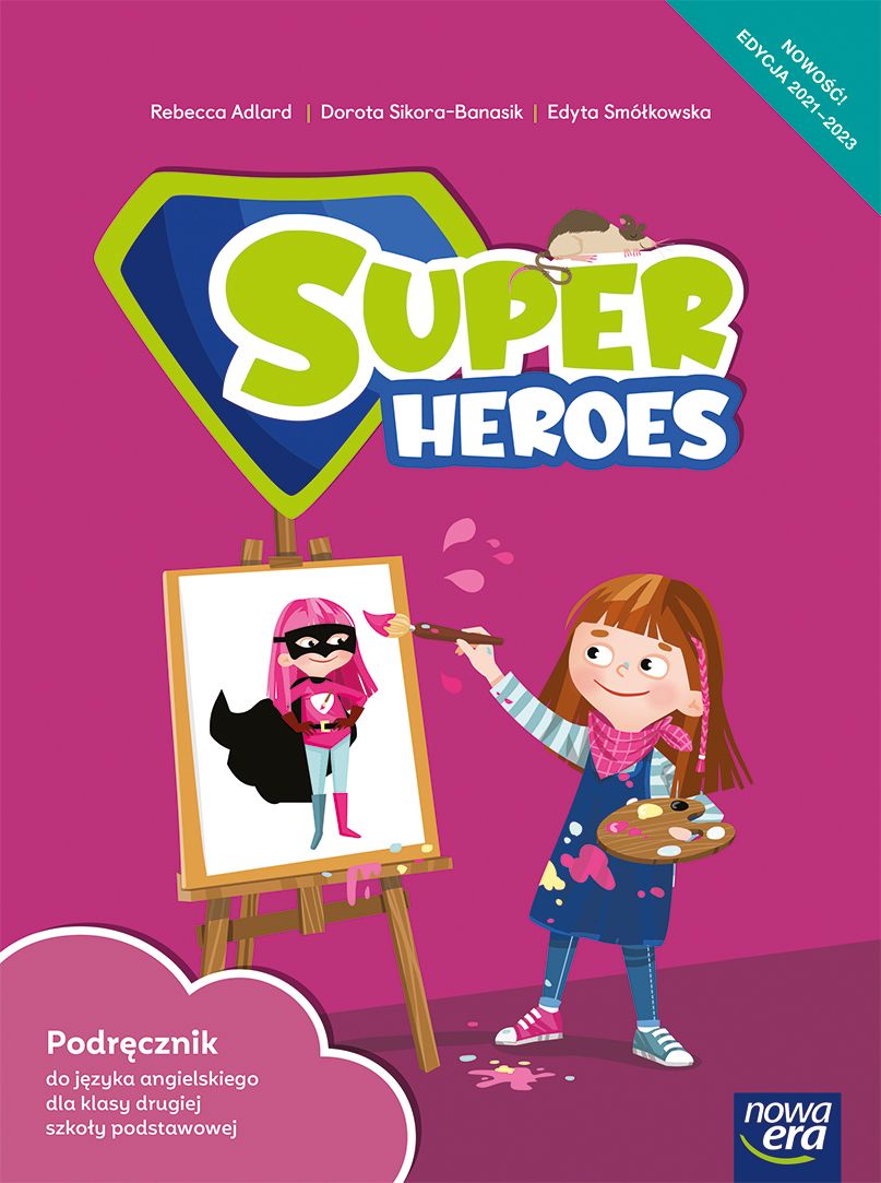 Книга Język angielski Super Heroes Podręcznik 2 klasa szkoła podstawowa EDYCJA 2021-2023 Dorota Sikora-Banasik