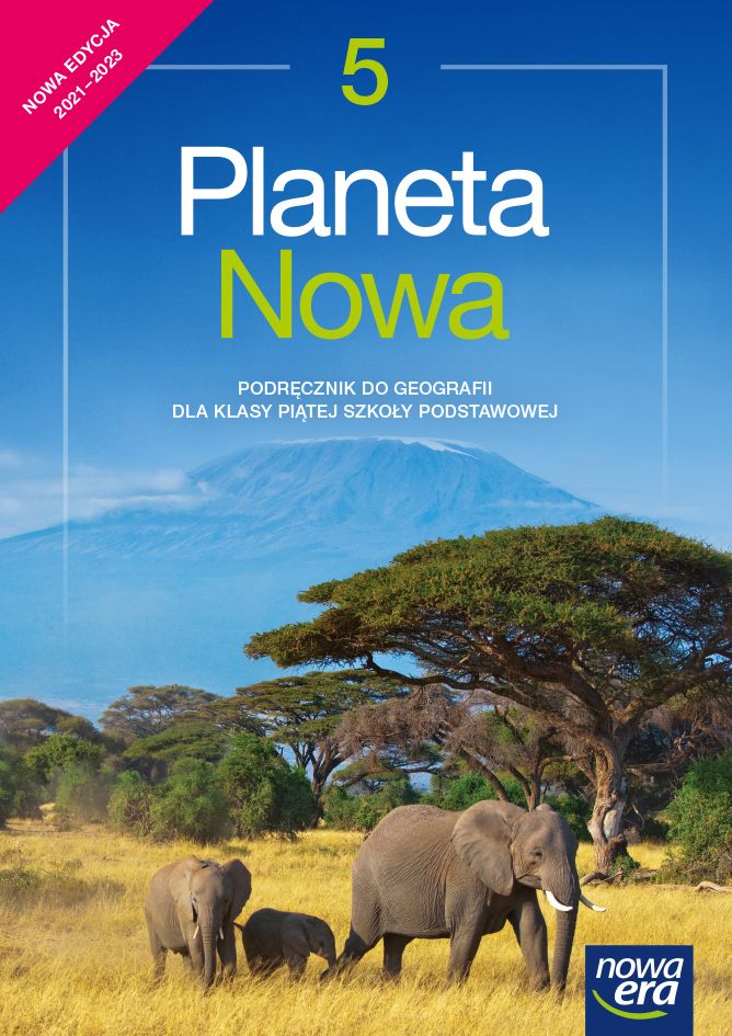 Kniha Geografia Planeta nowa podręcznik dla klasy 5 szkoły podstawowej EDYCJA 2021-2023 Feliks Szlajfer