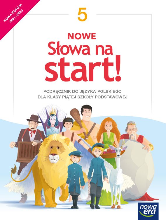 Kniha Język polski Nowe Słowa na start! podręcznik dla klasy 5 szkoły podstawowej EDYCJA 2021-2023 Marlena Derlukiewicz