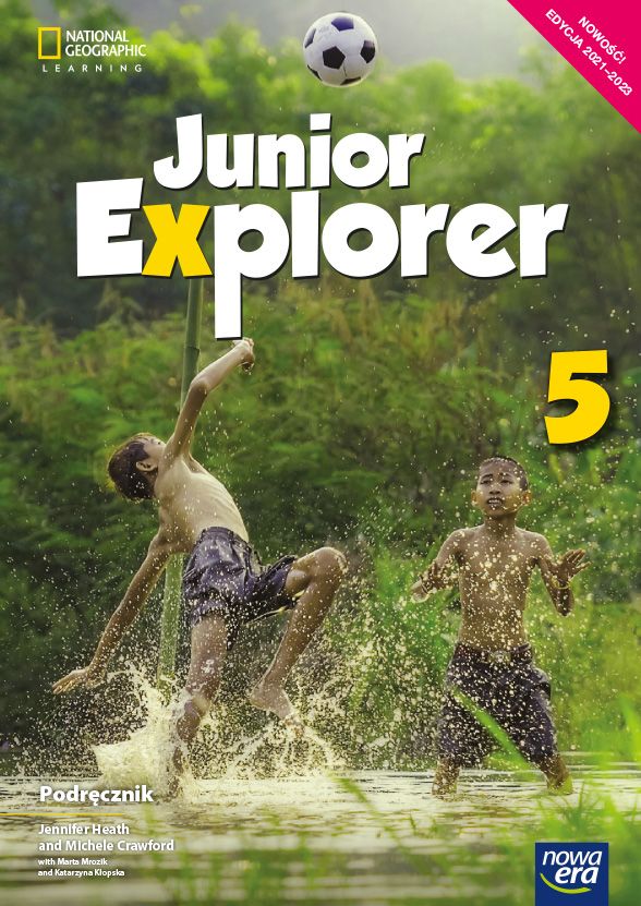 Carte Język angielski Junior Explorer podręcznik dla klasy 5 szkoły podstawowej EDYCJA 2021-2023 Katarzyna Kłopska