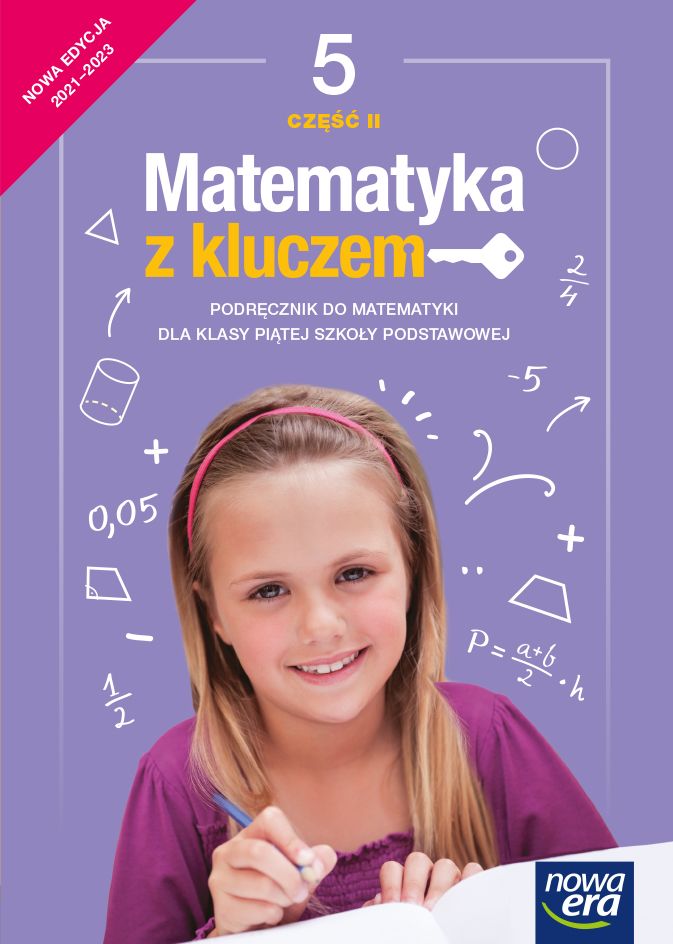 Книга Matematyka z kluczem podręcznik dla klasy 5 część 2 szkoły podstawowej EDYCJA 2021-2023 Agnieszka Mańkowska