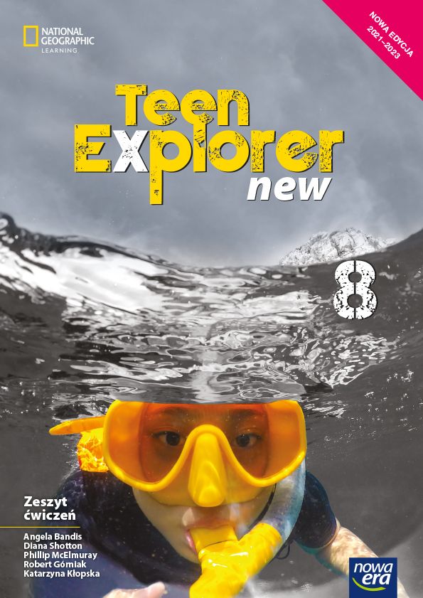 Book Język angielski Teen Explorer zeszyt ćwiczeń dla klasy 8 szkoły podstawowej EDYCJA 2021-2023 Angela Bandis