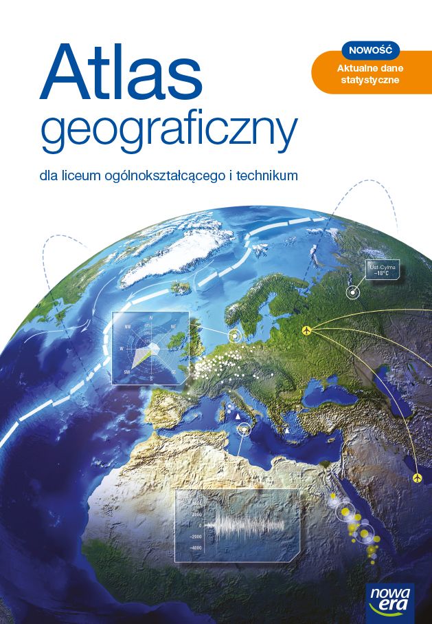 Kniha Nowe geografia atlas liceum i technikum EDYCJA 2021 Praca zbiorowa