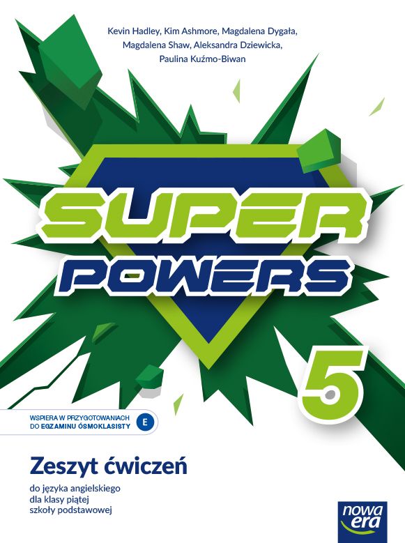 Kniha Język angielski Super Powers zeszyt ćwiczeń dla klasy 5 szkoły podstawowej EDYCJA 2021-2023 Praca zbiorowa