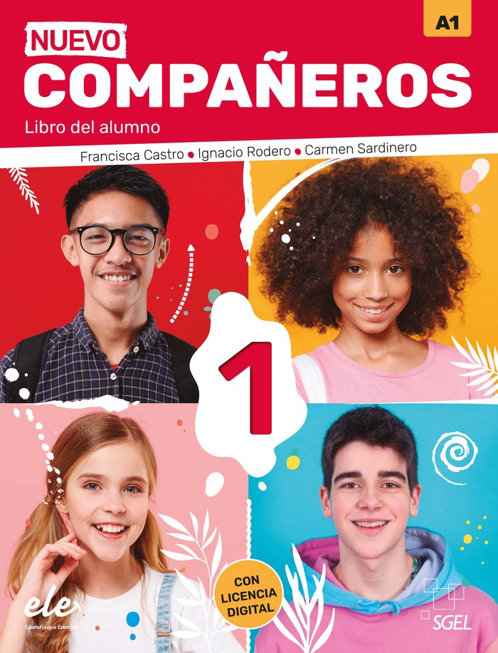 Книга Nuevo Compañeros 1 alumno Francisca Castro Viudez