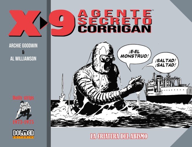 Книга AGENTE SECRETO X-9 CORRIGAN 1973-1975 WILLIAMSON