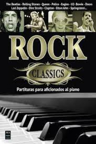 Livre ROCK CLASSICS MIGUEL ANGEL FERNANDEZ