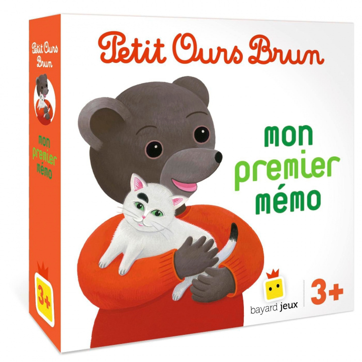 Hra/Hračka Jeu Petit Ours Brun - Mon premier mémo 