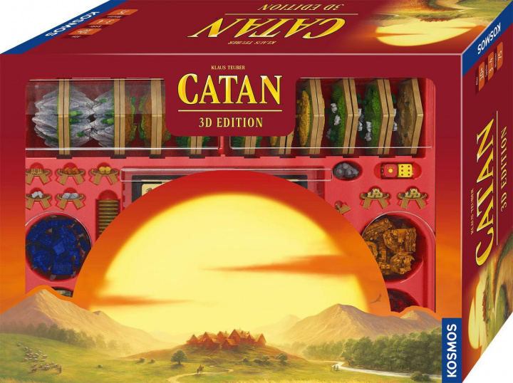 Játék CATAN - 3 D Edition Michael Menzel
