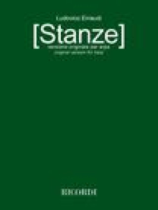 Knjiga Stanze: Original Version for Harp Ludovico Einaudi