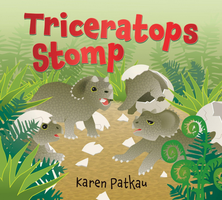 Kniha Triceratops Stomp Karen Patkau