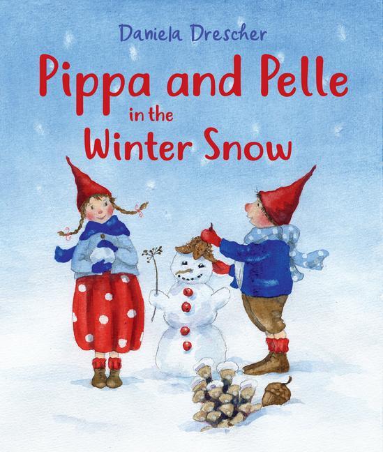 Carte Pippa and Pelle in the Winter Snow 