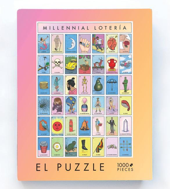 Gra/Zabawka Millennial Loteria: El Puzzle 