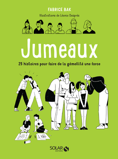 Carte Jumeaux - 25 histoires pour faire de la gémellité une force Fabrice Bak