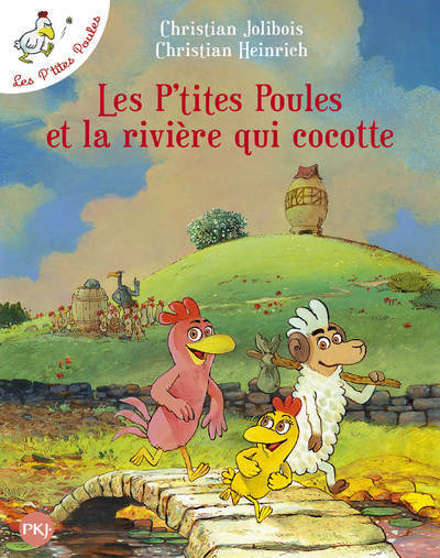 Carte Les P'tites Poules et la rivière qui cocotte - Tome 18 Christian Jolibois