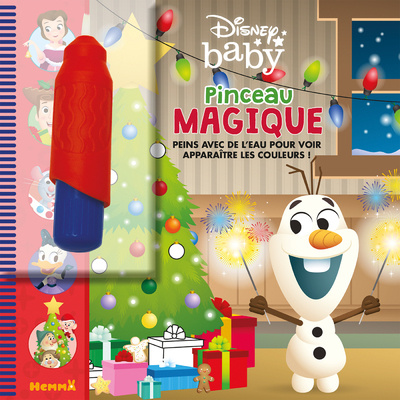 Carte Disney Baby - Pinceau magique (Olaf Noël) collegium