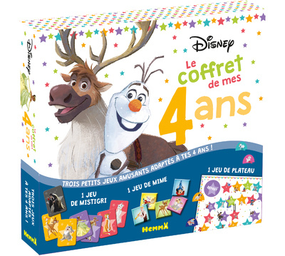 Kniha Disney - Le coffret de mes 4 ans (Olaf et Sven) collegium