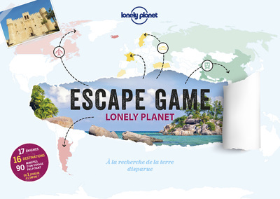 Könyv Escape game - A la recherche de la terre disparue Lonely Planet