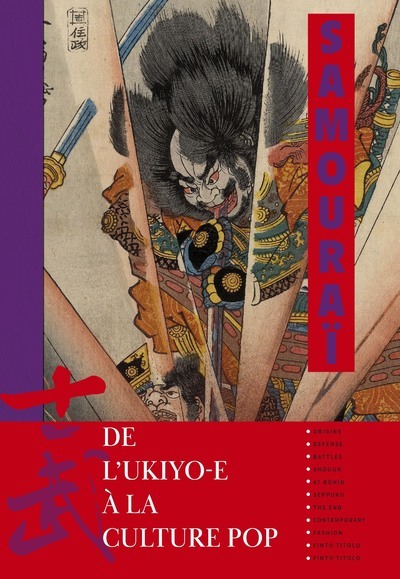 Kniha Samouraïs - De l'ukiyo-e à la culture pop Gavin Blair