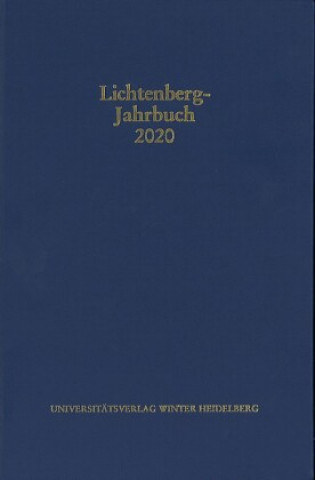 Kniha Lichtenberg-Jahrbuch 2020 Burkhard Moennighoff