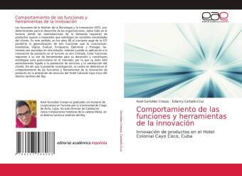Carte Comportamiento de las funciones y herramientas de la innovacion Edianny Carballo-Cruz