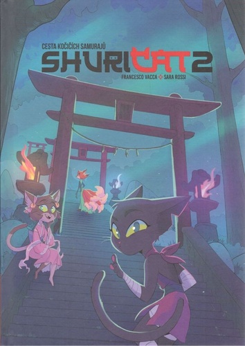 Kniha Shuricat 2 Cesta kočičích samurajů Francesco Vacca