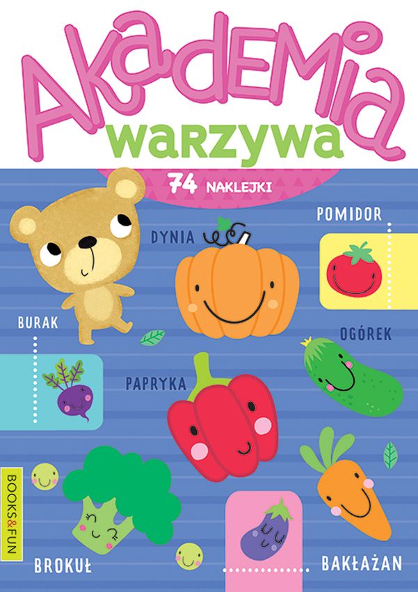 Book Akademia warzywa Opracowanie zbiorowe