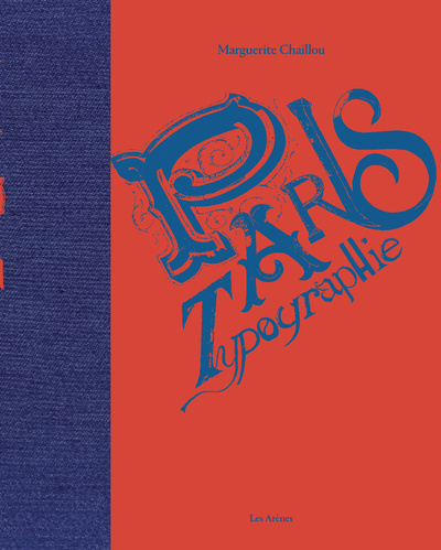 Livro Paris typographies Marguerite Chaillou