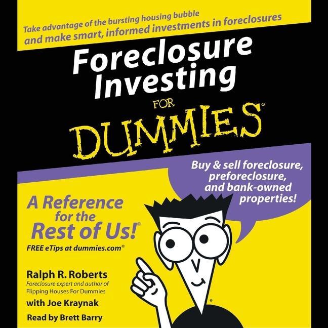 Audio Foreclosure Investing for Dummies Joe Kraynak