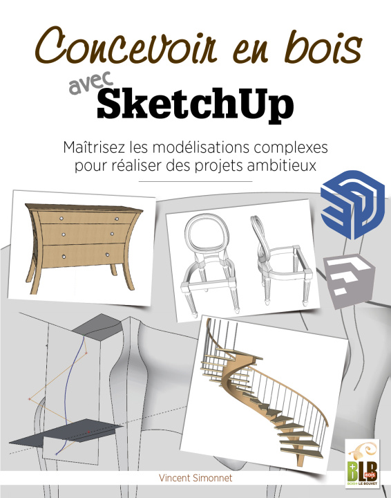 Knjiga Concevoir en bois avec SketchUP SIMONNET