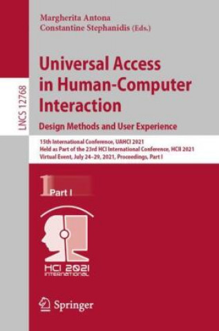 Knjiga Universal Access in Human-Computer Interaction. Design Methods and User Experience Margherita Antona
