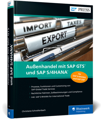 Könyv Außenhandel mit SAP GTS und SAP S/4HANA 