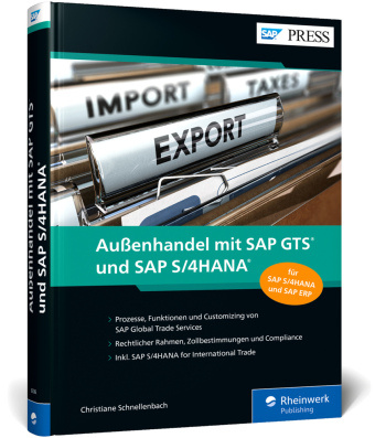 Książka Außenhandel mit SAP GTS und SAP S/4HANA 