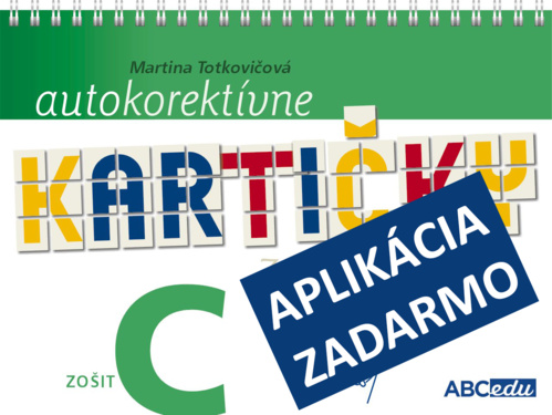 Kniha Autokorektívne kartičky z matematiky - zošit C Martina Totkovičová