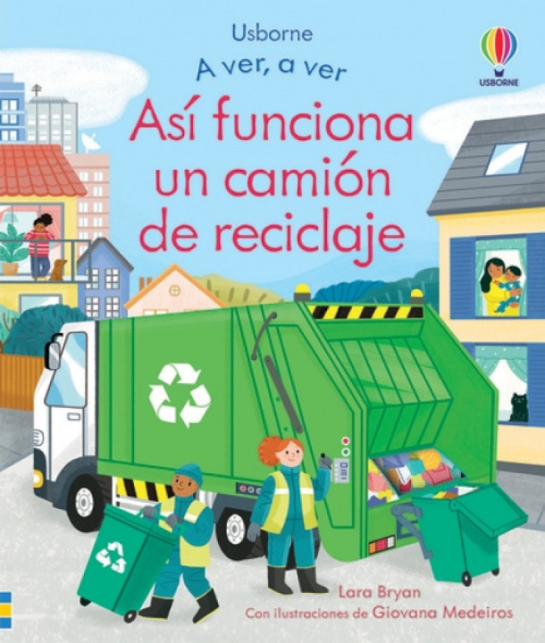 Книга Así funciona un camión de reciclaje Lara Bryan