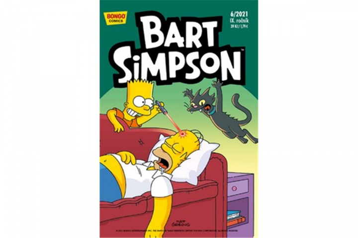 Kniha Bart Simpson 6/2021 Komiks