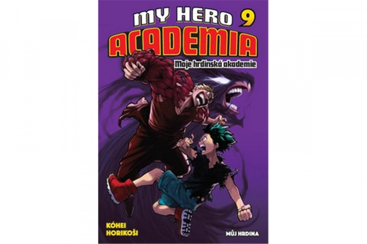 Kniha My Hero Academia 9 Moje hrdinská akademie Kóhei Horikoši