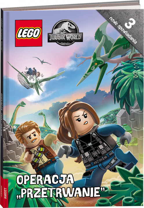 Книга Lego Jurassic World Operacja przetrwanie LNR-6201 Meg Wang