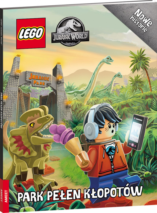 Kniha Lego Jurassic World Park pełen kłopotów LWR-6202 Opracowania Zbiorowe
