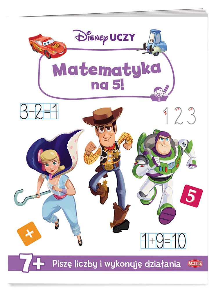 Book Disney uczy mix. Matematyka na 5! USC-9302 Opracowania Zbiorowe