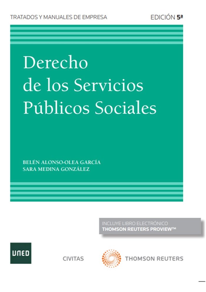 Knjiga DERECHO DE LOS SERVICIOS PUBLICOS SOCIALES ALONSO-OLEA GARCIA