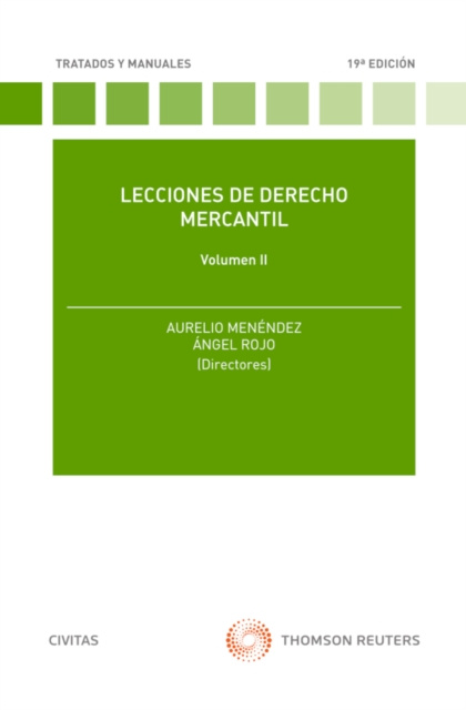 E-kniha Lecciones de Derecho Mercantil Volumen II 