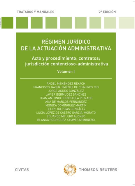 E-kniha Regimen juridico de la actuacion administrativa. Volumen I 