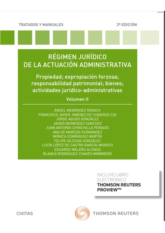 Kniha REGIMEN JURIDICO DE LA ACTUACION ADMINISTRATIVA VV. AA.