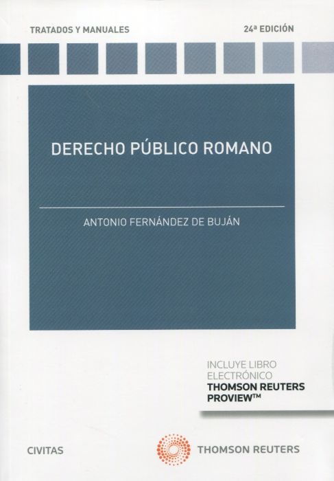 Carte DERECHO PUBLICO ROMANO FERNANDEZ DE BUJAN