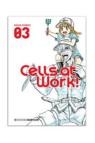 Kniha CELLS AT WORK! 03 SHIMIZU